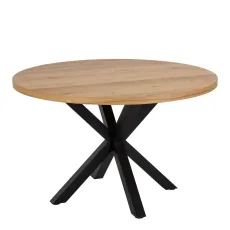 Heaven 120 cm Round Small Dining Table In Oak Heaven 120 cm Round Small Dining Table In Oak