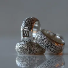 Heirloom Dog Nose Print Story Bead Heirloom Dog Nose Print Story Bead