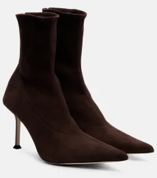 Helix 75 suede ankle boots Helix 75 suede ankle boots