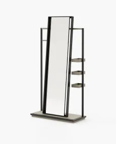 HERBERT Mirror Aged Oak Veneer Matte