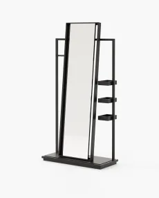 HERBERT Mirror Black Lacquer Matte