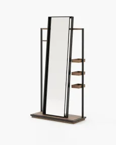 HERBERT Mirror Walnut Veneer Matte