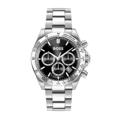 Hero 2.0 Chronograph Quartz Black Silver Watch