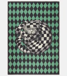 High Fidelity argyle wool blanket High Fidelity argyle wool blanket