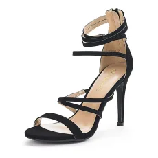 High Heel Strappy Pump Sandals High Heel Strappy Pump Sandals