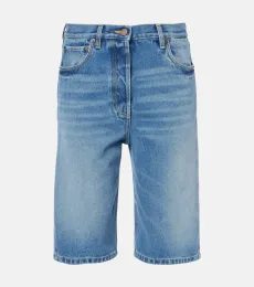 High-rise Bermuda shorts High-rise Bermuda shorts