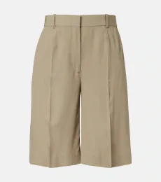 High-rise Bermuda shorts High-rise Bermuda shorts