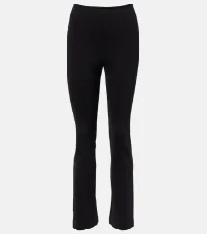 High-rise jersey leggings High-rise jersey leggings