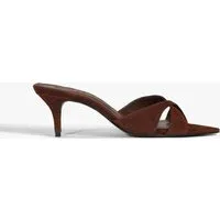 Hilda Leaf Mule Suede Sandal Hilda Leaf Mule Suede Sandal