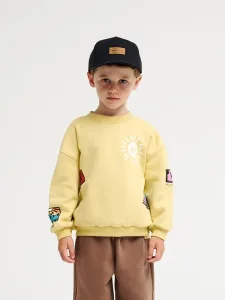 Hippie Jump - Boys 2-7 Yellow Sweatshirt