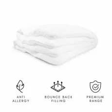 Hollowfibre Non Allergenic Summer Duvet 4.5 Tog - Super King Hollowfibre Non Allergenic Summer Duvet 4.5 Tog - Super King
