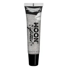 Holographic Glitter Lipgloss, Silver Holographic Glitter Lipgloss, Silver