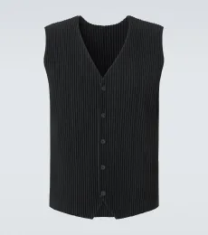 Homme Plissé Issey Miyake Gilet Basics à plis Homme Plissé Issey Miyake Gilet Basics à plis
