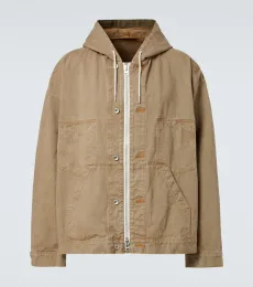 Hooded denim jacket Hooded denim jacket
