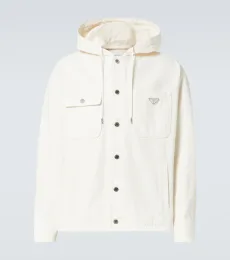 Hooded denim jacket Hooded denim jacket
