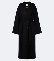 Hooded virgin wool coat Hooded virgin wool coat
