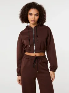 Hooded Zipper - / - CHOCOLATE