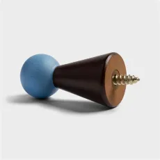 Hook halma set of 2 Burgundy