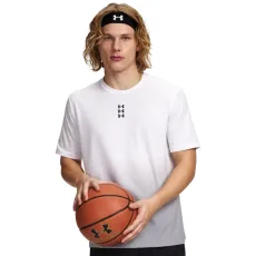 Hoops Triple Logo Mens Short Sleeve White / Black