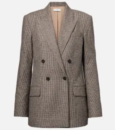 Houndstooth blazer