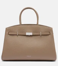 Hudson Midi leather top-handle bag Hudson Midi leather top-handle bag