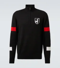 Hupert wool half-zip sweater Hupert wool half-zip sweater