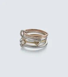 Hyacinth 18kt gold (7501000) and sterling silver (925) ring Hyacinth 18kt gold (7501000) and sterling silver (925) ring