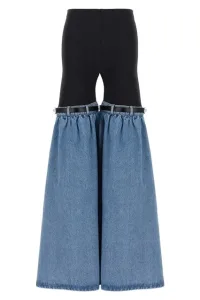 Hybrid Denim Flare pants - Multicolor Hybrid Denim Flare pants - Multicolor