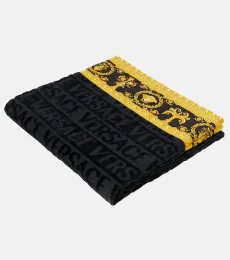I Love Baroque cotton terry beach towel I Love Baroque cotton terry beach towel