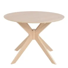 IDuncan Round Dining Table In White Oak IDuncan Round Dining Table In White Oak