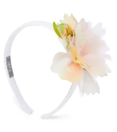Il Gufo Floral appliqued headband Il Gufo Floral appliqued headband