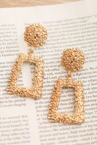 Imperial Beach Earrings Gold Imperial Beach Earrings Gold
