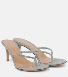 India 70 embellished suede thong sandals India 70 embellished suede thong sandals
