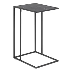 Infinity Side Table In Matt Black