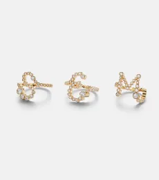 Initial Ensemble 18kt gold ring with diamonds Initial Ensemble 18kt gold ring with diamonds
