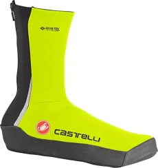 Instenso UL Shoecover I Windproof, Shoe Warmer Overshoes for Cycling, Mountain Biking - Electric Lime - Small