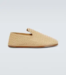 Intrecciato leather loafers Intrecciato leather loafers