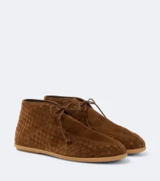 Intrecciato suede desert boots Intrecciato suede desert boots