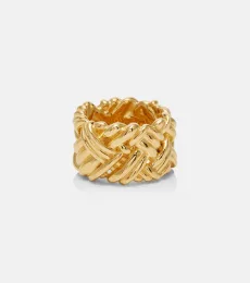 Intreccio gold-plated sterling silver ring Intreccio gold-plated sterling silver ring