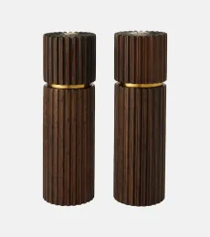 Ionic oak salt and pepper grinders Ionic oak salt and pepper grinders