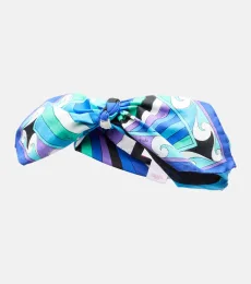 Iride bow-deatil cotton head wrap Iride bow-deatil cotton head wrap