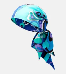 Iride silk twill head wrap