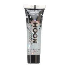 Iridescent Chunky Glitter Gel, White Iridescent Chunky Glitter Gel, White