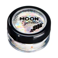 Iridescent Chunky Glitter, White