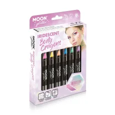 Iridescent Glitter Body Crayons, Iridescent Glitter Body Crayons Boxset