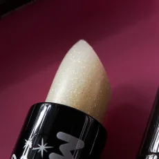 Iridescent Glitter Lipstick, White