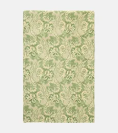 Iris floral linen tablecloth
