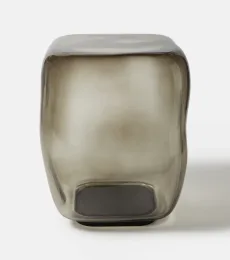 Ishi Mini glass coffee table by Kristian Sofus Hansen and Tommy Hyldahl