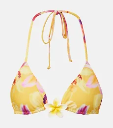 Island floral bikini top Island floral bikini top