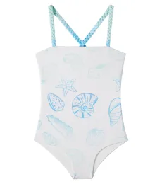 IsleÃo printed swimsuit
